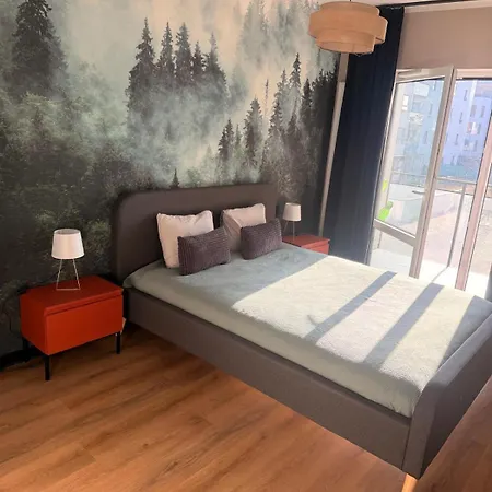 Apartmán Z Widokiem Na Stadion Styl Industrialny Jedyny Taki Check In 24 H