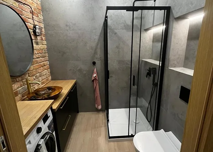 Z Widokiem Na Stadion Styl Industrialny Jedyny Taki Check In 24 H Apartman *