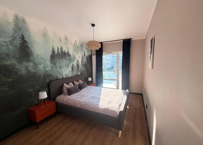 Z Widokiem Na Stadion Styl Industrialny Jedyny Taki Check In 24 H Apartman *