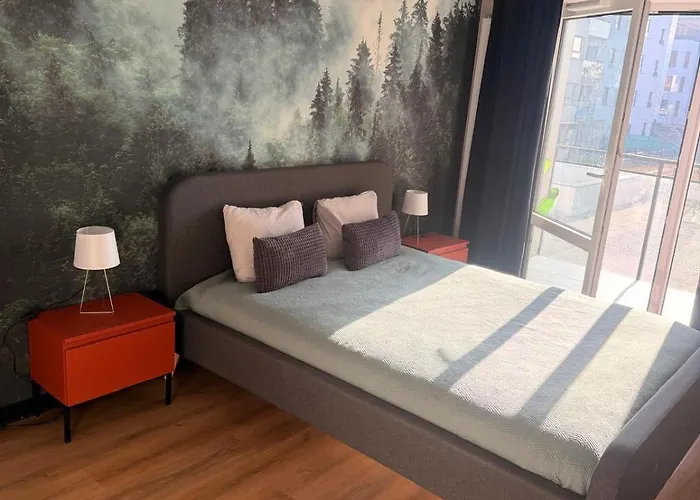 Apartman Z Widokiem Na Stadion Styl Industrialny Jedyny Taki Check In 24 H